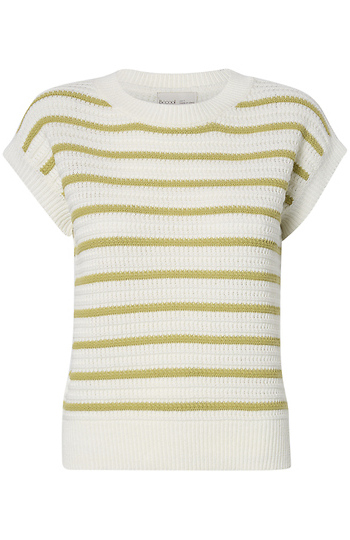 Striped Sweater Vest Slide 1
