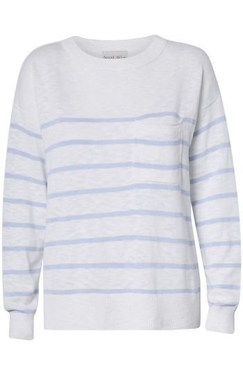 Long Sleeve Striped Sweater Slide 1