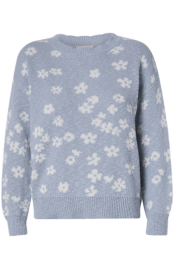 Floral Print Sweater Slide 1
