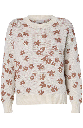 Floral Print Sweater Slide 1
