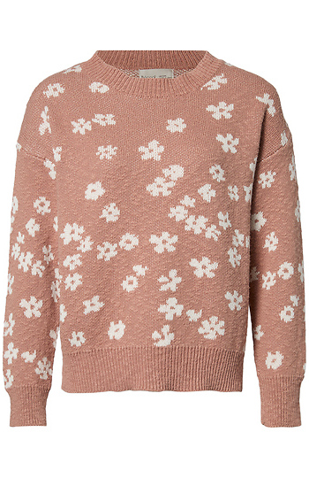 Floral Print Sweater Slide 1