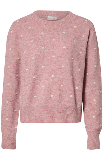 Round Neck Dotted Pullover Slide 1