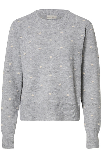 Round Neck Dotted Pullover Slide 1