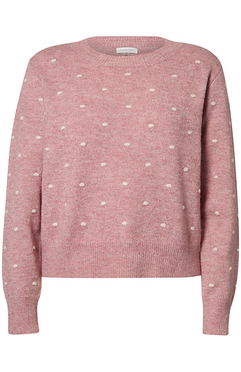 Round Neck Dotted Pullover Slide 1