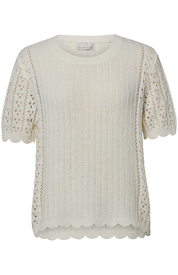 Open Knit Top Slide 1