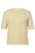Half Sleeve Button Front Top