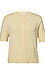 Half Sleeve Button Front Top Thumb 1