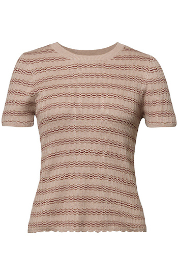 Short Sleeve Knit Slide 1