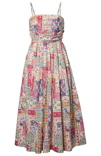 Printed Maxi Dress Slide 1