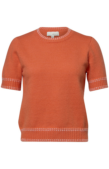 Short Sleeve Knit Top Slide 1
