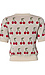 Cherry Print Knit Top Thumb 2