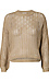 Open Knit Long Sleeve Top Thumb 1