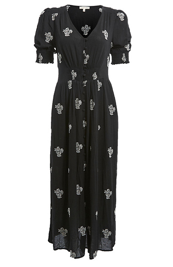 Front Slit Midi Dress Slide 1