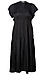 Smocked Split Neck Dress Thumb 1