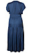Smocked Split Neck Dress Thumb 2
