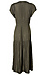 Smocked Split Neck Dress Thumb 2
