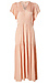 Smocked Split Neck Dress Thumb 1