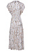 Flutter Sleeve Printed Maxi Dress Thumb 2