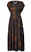 Smocked Waist Midi Dress Thumb 1