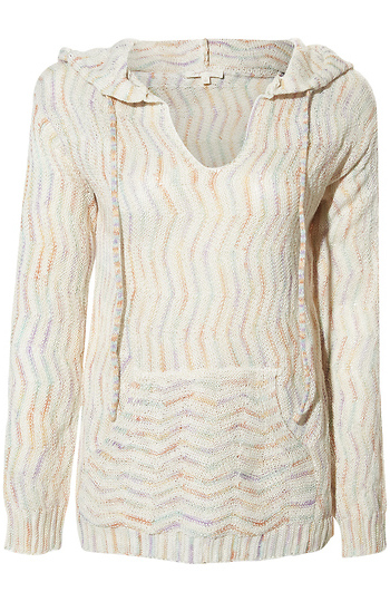 Mystree Multicolor Hooded Pullover Slide 1