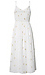 Embroidered Midi Dress Thumb 2