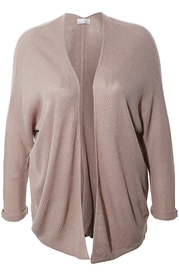 Open Front Long Dolman Sleeve Cardigan Slide 1