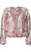 Printed Surplice Blouse Thumb 1