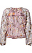 Printed Surplice Blouse Thumb 2