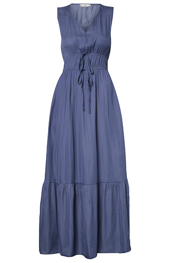 Sleeveless Smocked Waist Dress Slide 1