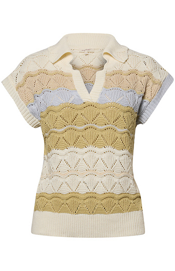 V-Neck Knit Top Slide 1