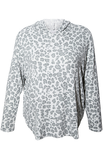 Leopard Print Hoodie Slide 1