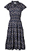 Printed Midi Dress Thumb 1