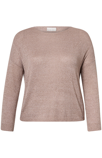 Drop Shoulder Knit Top Slide 1