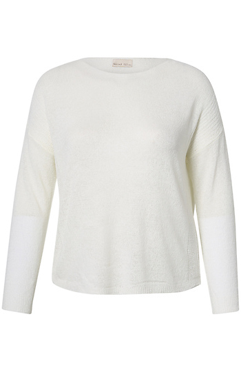 Drop Shoulder Knit Top Slide 1