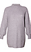 Ribbed Long Sleeve Mock Neck Sweater Dress Thumb 1