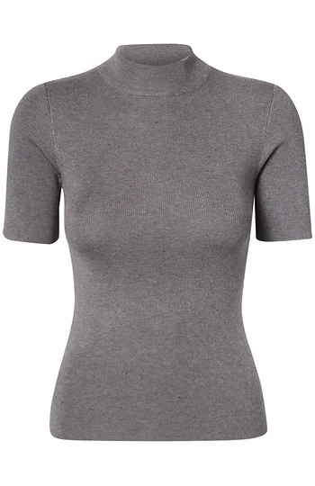 Mock Neck Top Slide 1