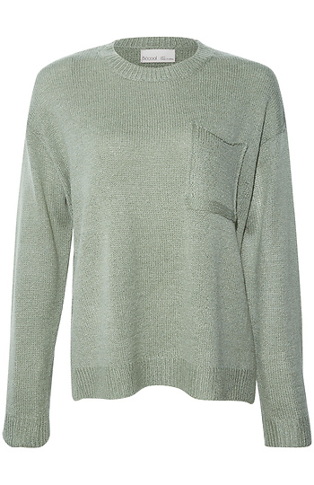 Front Pocket Knit Top Slide 1
