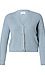 Ribbed Fuzzy Cardigan Thumb 1