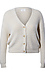 Ribbed Fuzzy Cardigan Thumb 1