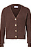 Ribbed Fuzzy Cardigan Thumb 1
