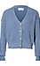 Ribbed Fuzzy Cardigan Thumb 1