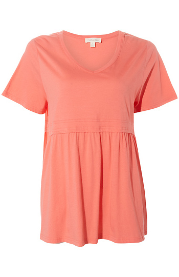 Cotton Peplum Top Slide 1