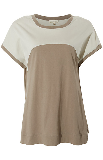 Short Sleeve Contrast Tee Slide 1