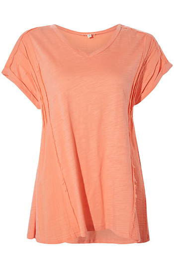 Stripe V Neck Slide 1