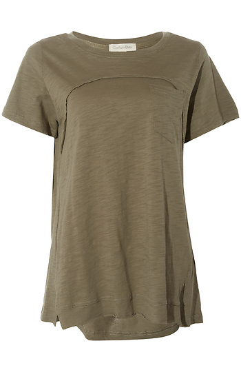Contrast Stitch Tee Slide 1