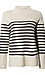 Mock Neck Striped Sweater Thumb 1