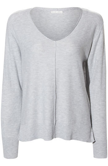 V Neck Pullover Sweater Slide 1