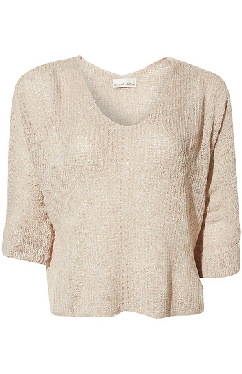 Open Knit Top Slide 1