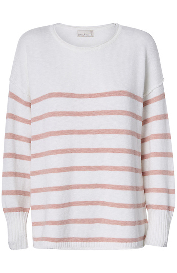 Striped Sweater Slide 1