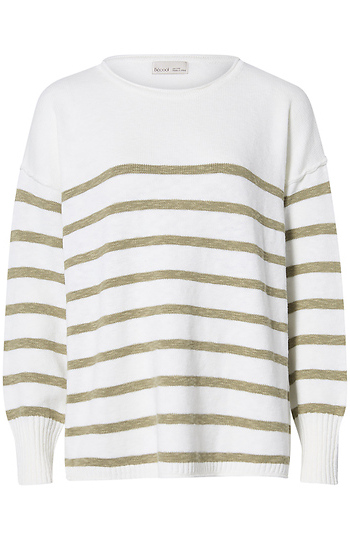 Striped Sweater Slide 1
